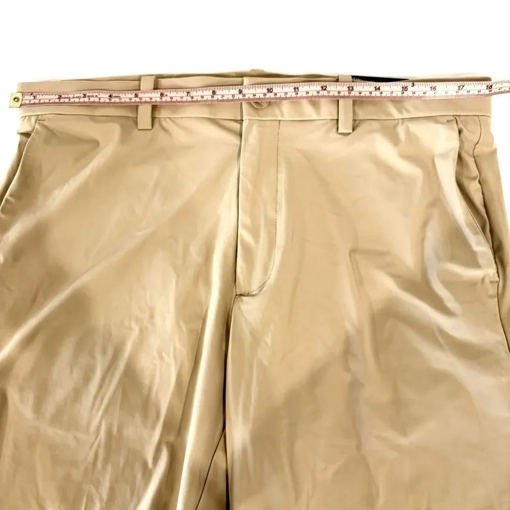 Callaway NWT Opti-Dri Stretch 9" Inseam Golf Shorts Chinchilla Tan - Size 34 - Picture 7 of 7